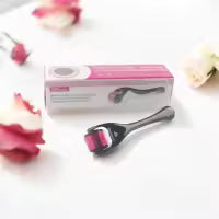 Derma Roller 0.5mm for Hair Growth & Skin Care – 540 Titanium Micro Needles | Anti-Aging, Skin Repair, Beard & Hair Regrowth Tool