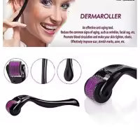 Derma Roller 0.5mm for Hair Growth & Skin Care – 540 Titanium Micro Needles | Anti-Aging, Skin Repair, Beard & Hair Regrowth Tool