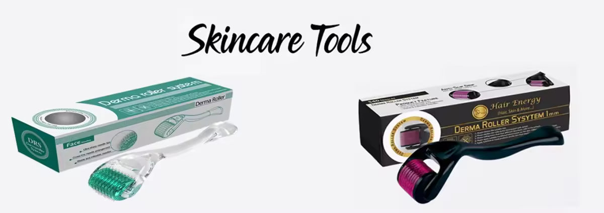 Derma Roller 0.5mm for Hair Growth & Skin Care – 540 Titanium Micro Needles | Anti-Aging, Skin Repair, Beard & Hair Regrowth Tool