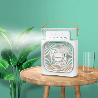 10 Inche Portable Air Conditioner Fan: Usb Electric Fan With Led Night Light