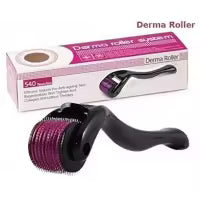Derma Roller 0.5mm for Hair Growth & Skin Care – 540 Titanium Micro Needles | Anti-Aging, Skin Repair, Beard & Hair Regrowth Tool